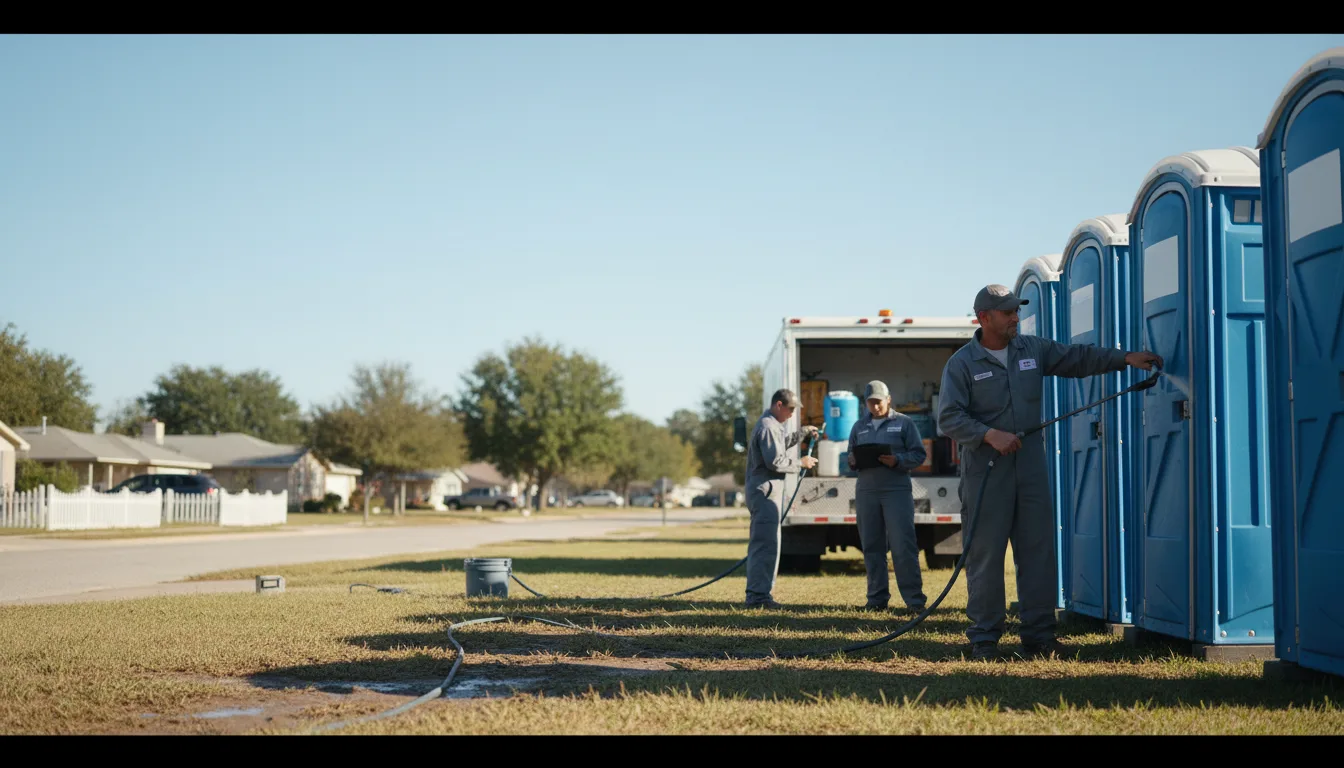 Long-Term Portable Toilet Rental in Tibbie, AL near me